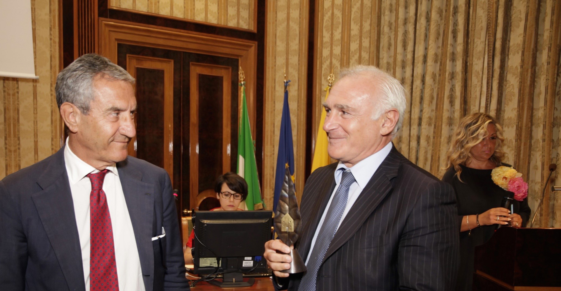 Ambrogio Prezioso e Alfredo Guarra, Premio Speciale GreenCare 2016