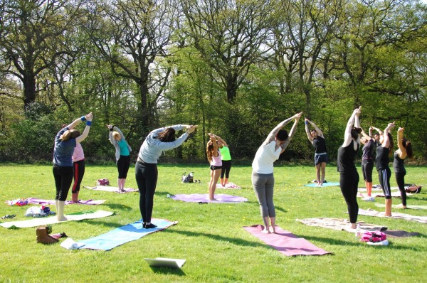 Yoga nel Parco della Floridiana