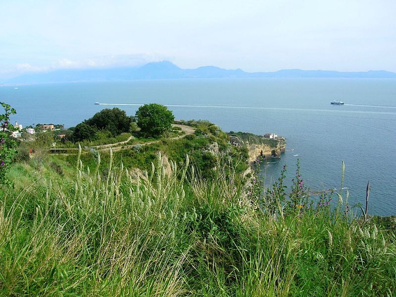 Uno scorcio del Parco Virgiliano a Napoli 