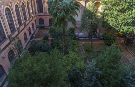 Il giardino prima del restauro, foto 1