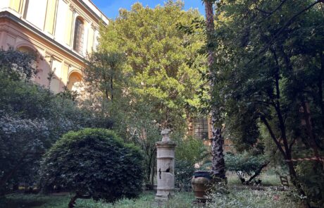 Il giardino prima del restauro, foto 3