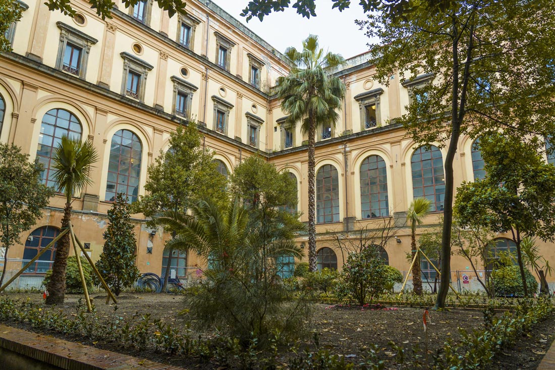 Il Giardino botanico, Accademia delle Belle Arti Napoli